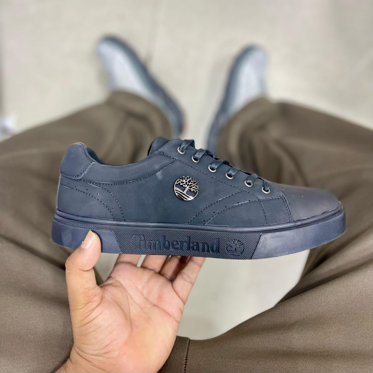 TimberFlex Luxe – Premium Leather Sneakers